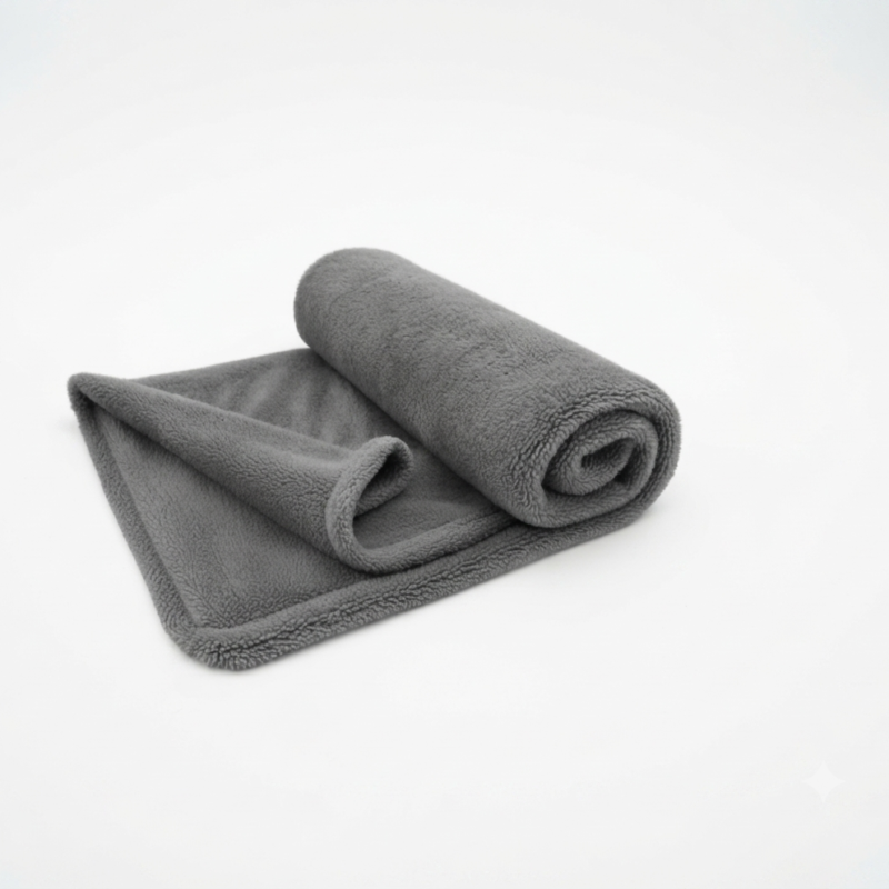 Ručnik za sušenje auta Microfiber Magic AquaWipe 2000GSM 80*50cm-sivi