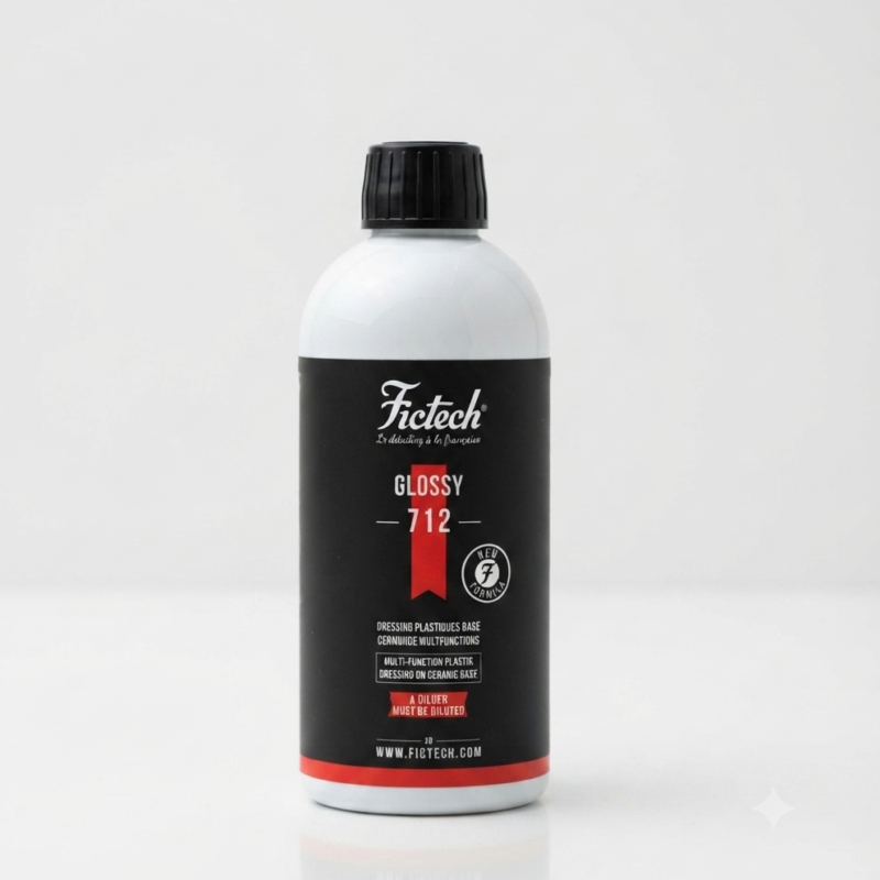 Fictech Glossy 712 dresing  za plastike SIO2-500ml