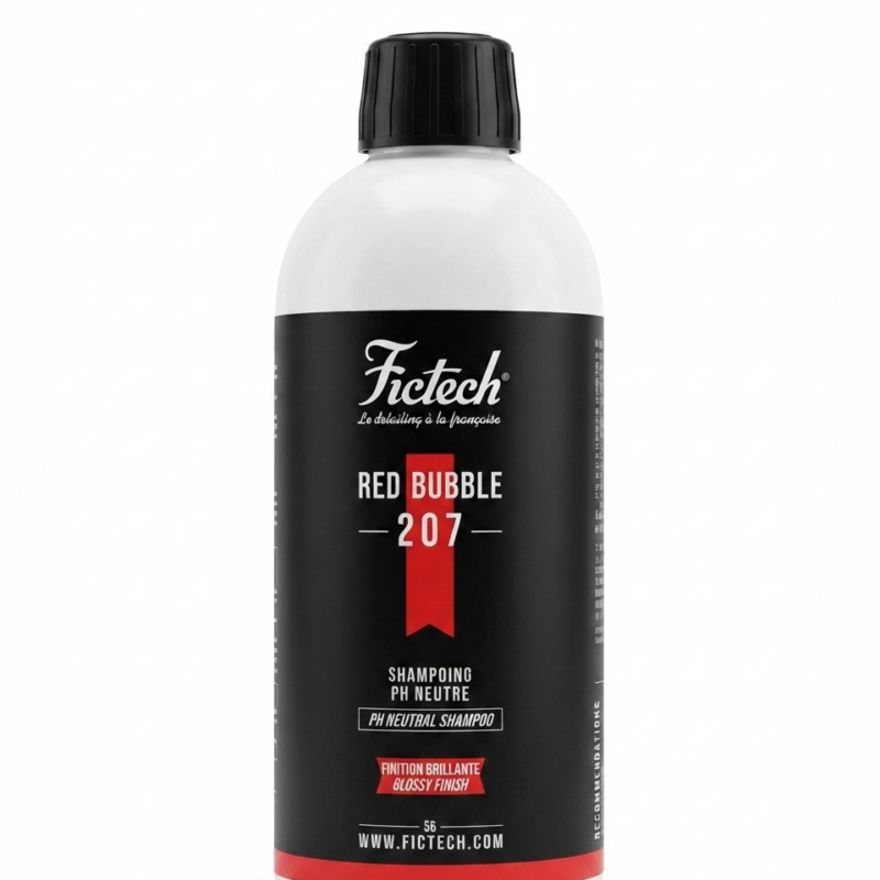 Fictech Red Bubble 207 Šampon ph neutral-0,5L