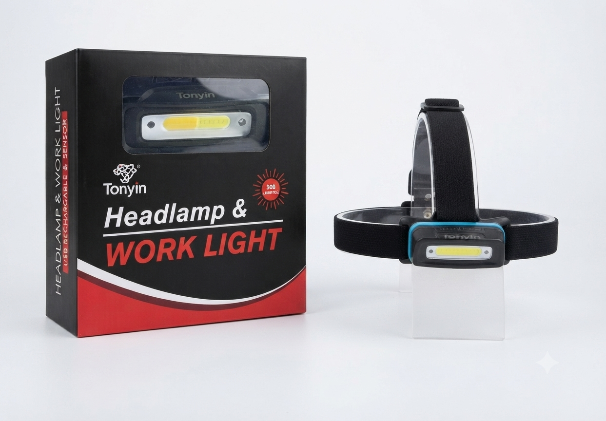 Tonyin headlamp- led  lampa za bolju vidljivost tokom rada