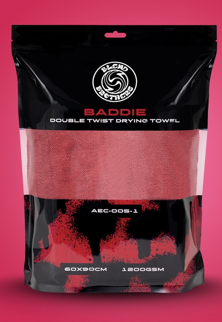 Blend brothers BADDIE double twist -ručnik za sušenje auta 1200gsm
