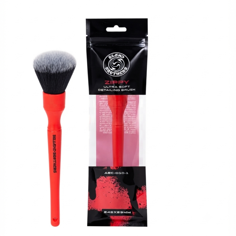 Blend brothers ZIPPY ultra soft detailing brush Crveni