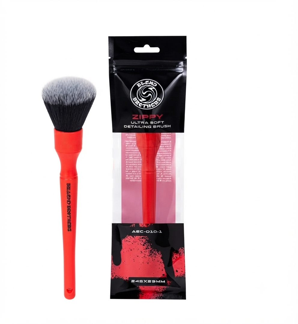 Blend brothers ZIPPY ultra soft detailing brush Crveni