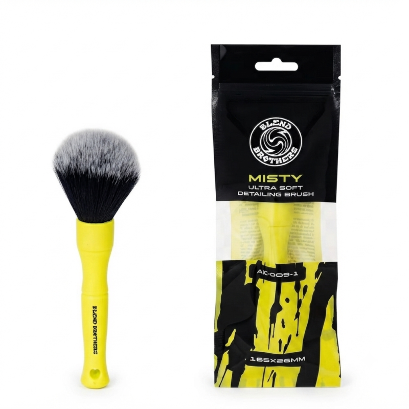 Blend brothers MISTY ultra soft detailing brush- žuti