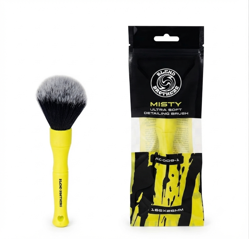 Blend brothers MISTY ultra soft detailing brush- žuti