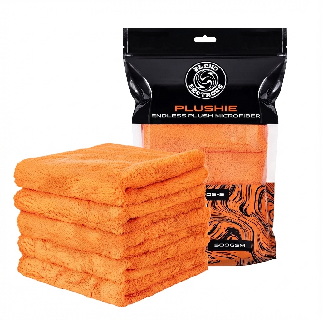 Blend brothers 5X PLUSHIE ORANGE 500gsm