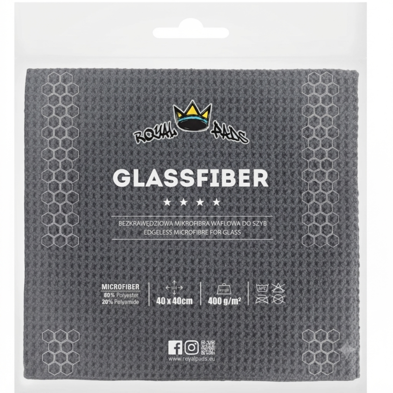 Royal Pads Glassfiber  krpa za brisanje stakla 3 kom