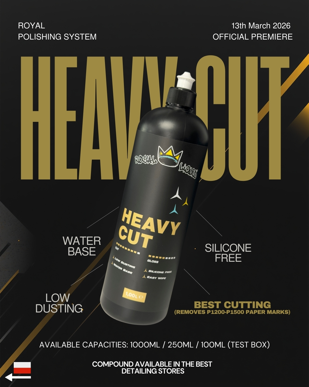 Royal Pads Heavy cut -gruba pasta za poliranje 250ml