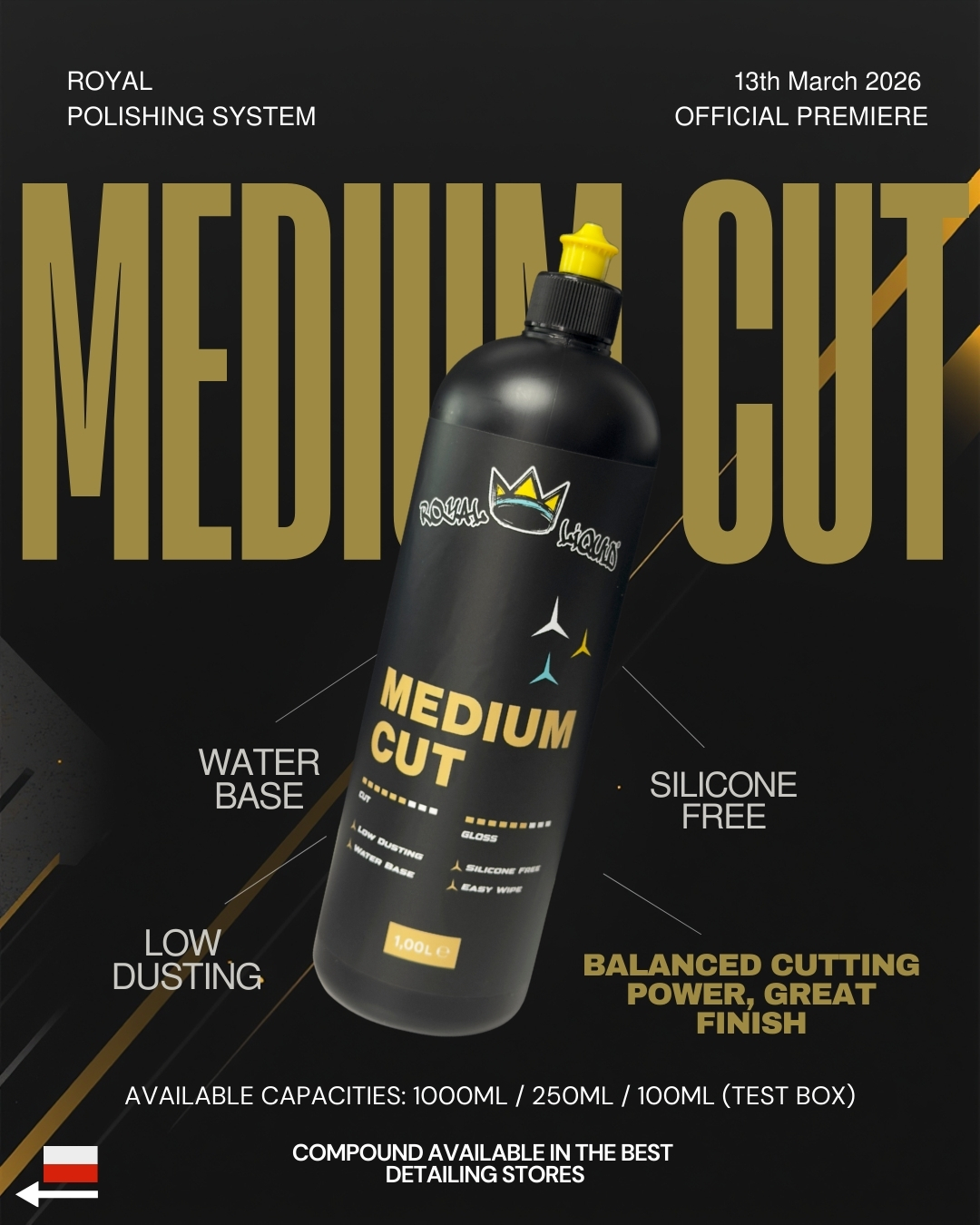 Royal Pads Medium cut-srednja past za poliranje 250ml